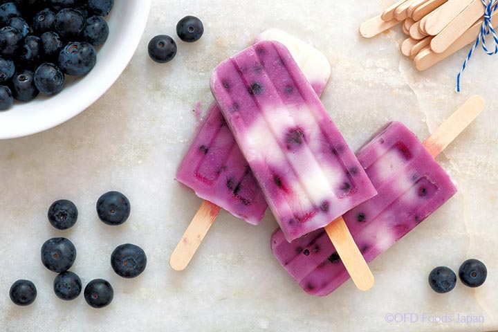blueberry ice cream